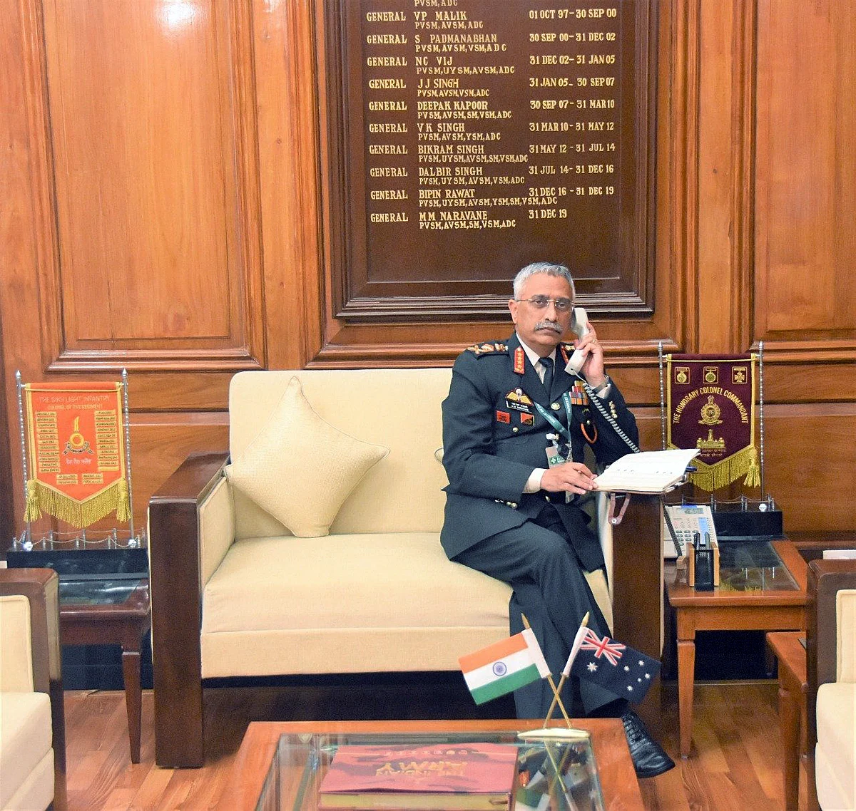 Increase in seizure of arms from Afghanistan in Kashmir: Indian Army chief