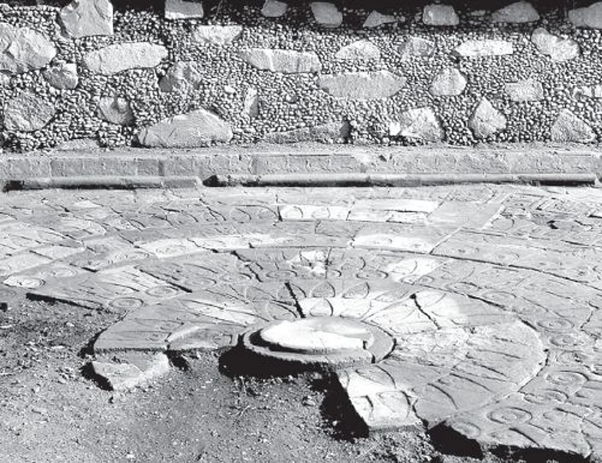 "The site is about 19 Km from Lal Chowk, Srinagar. The moulded brick tiles unearthed at Harwan depict a unique art trend, in that they do not deal with religious, but with secular themes."