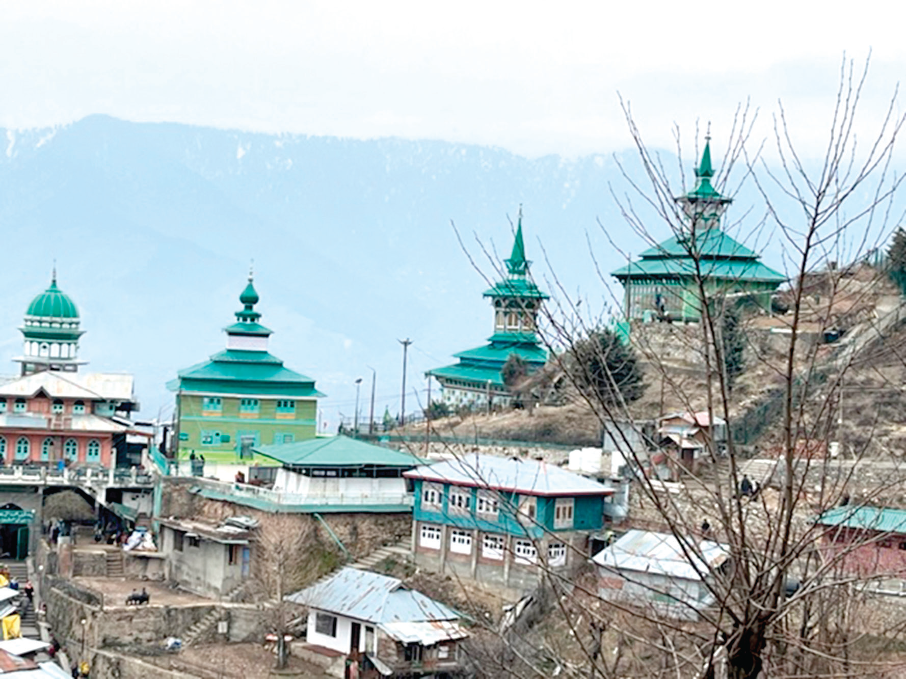 "It is a township about 75 kms from Srinagar as a detour from the Pahalgam road around 14 kms from the bustling town of Anantnag."