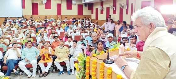 LG Sinha launches book titled ‘Vastu Botanics’ at BHU Varanasi