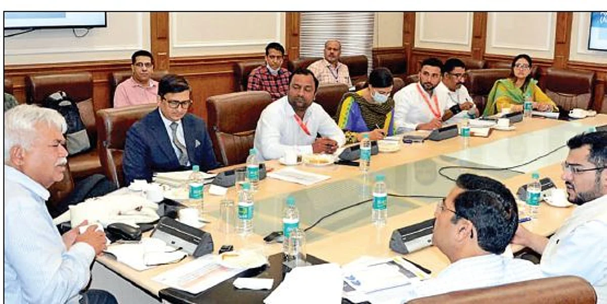 CEO, NHA reviews progress on AB PM JAY, ABDM in J&K