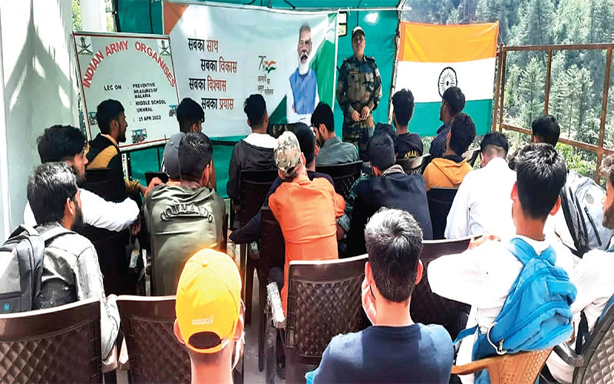 Army organises lecture on malaria prevention measures