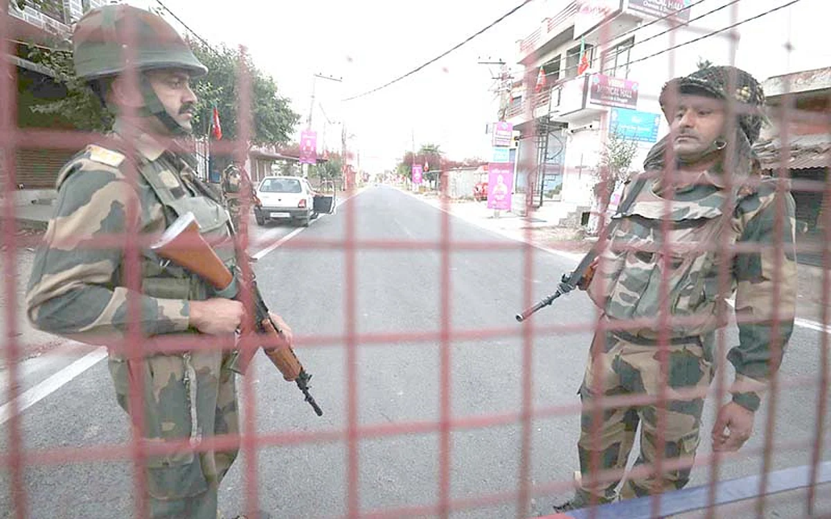 Border villages, highways put on high alert