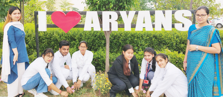 Earth Day celebrated at Aryans