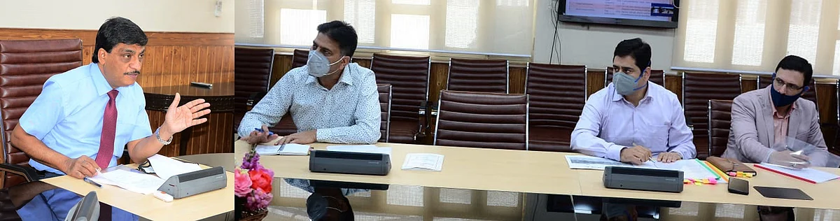 Chief Secretary AK Mehta reviews functioning of H&P department