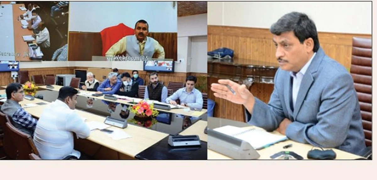 Chief Secretary reviews power, water scenario in J&K