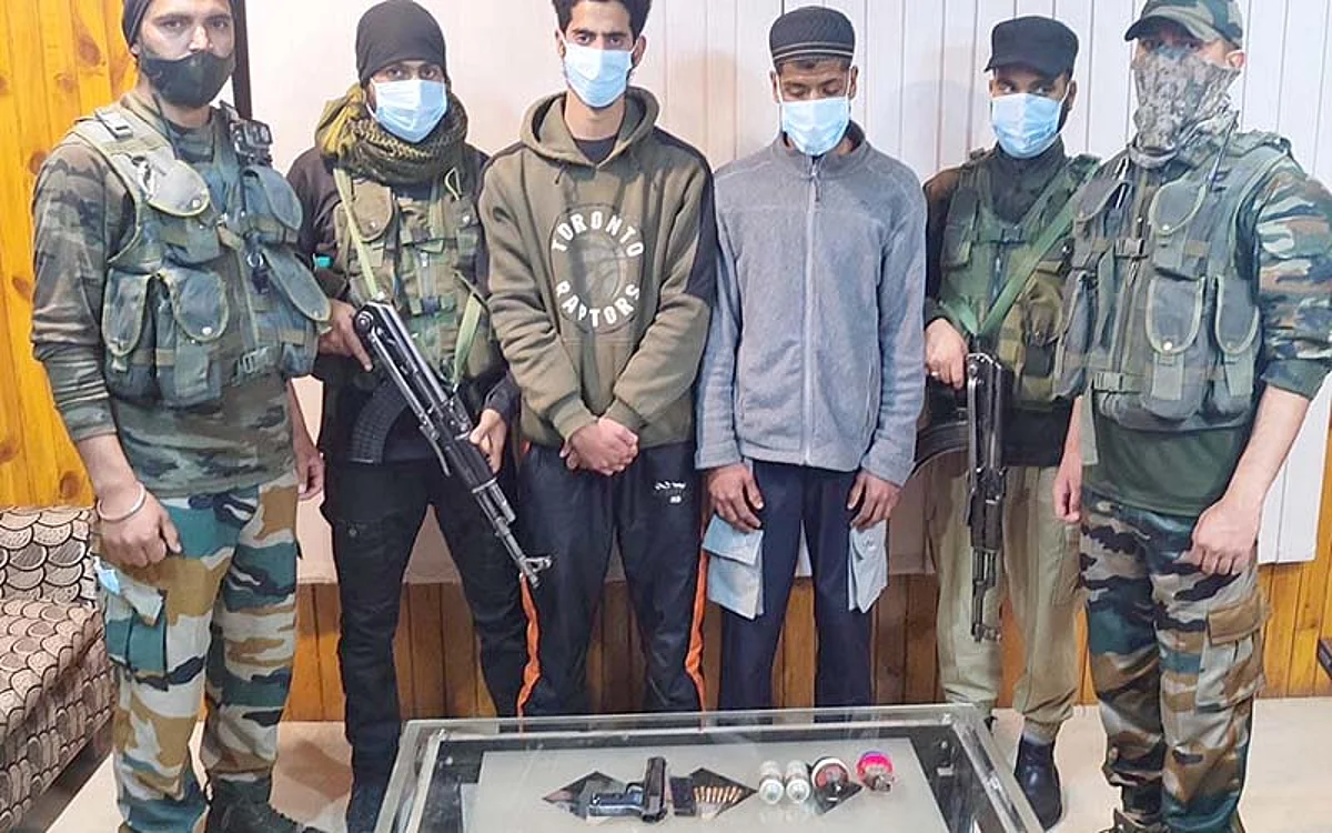 Hybrid terrorist, terrorist associate arrested in Baramulla: Police