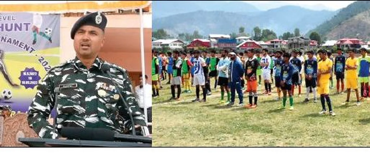 CRPF kickstarts football tournament in Bandipora