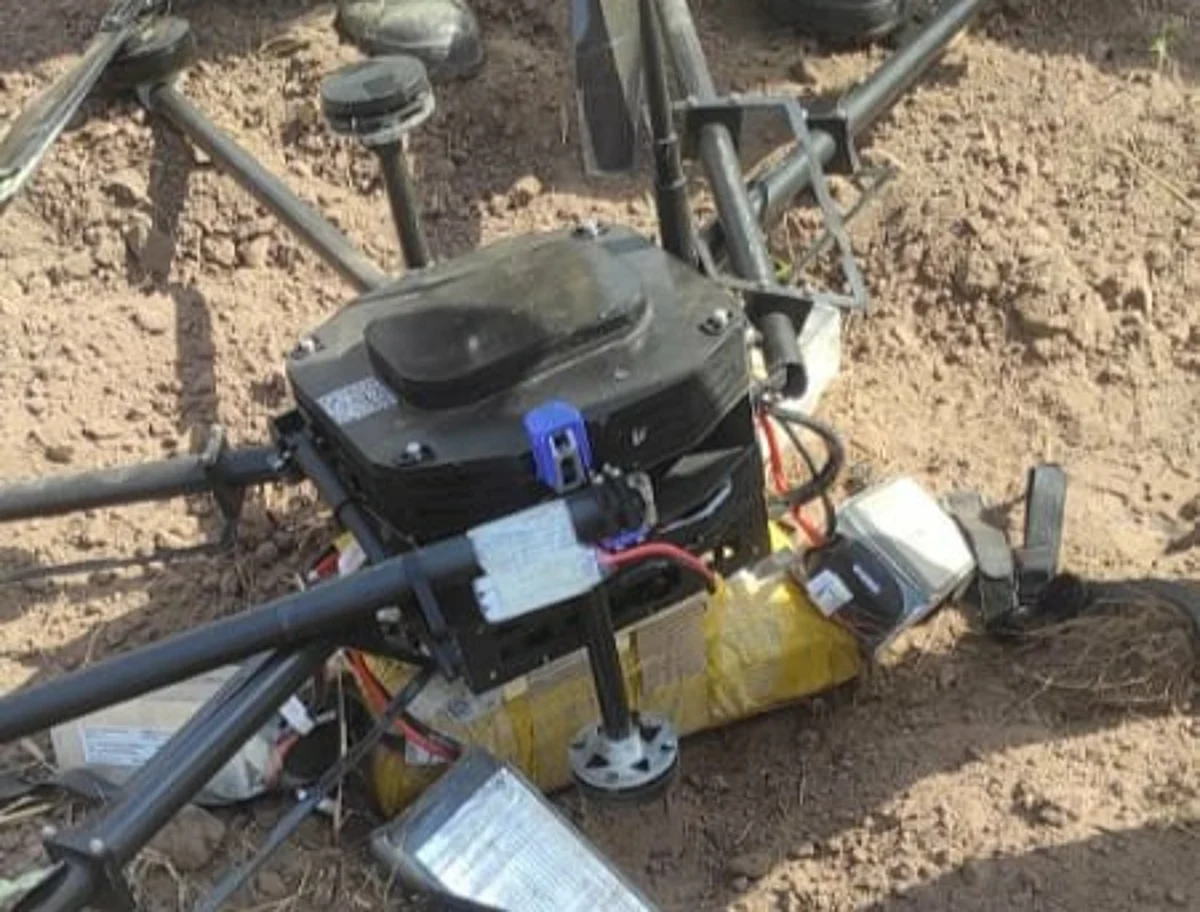 Pak drone, carrying magnetic bombs, grenades, shot down in J-K's Kathua: Police