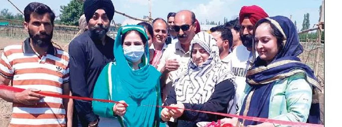 ‘We are promoting integrated agriculture in Kashmir’
