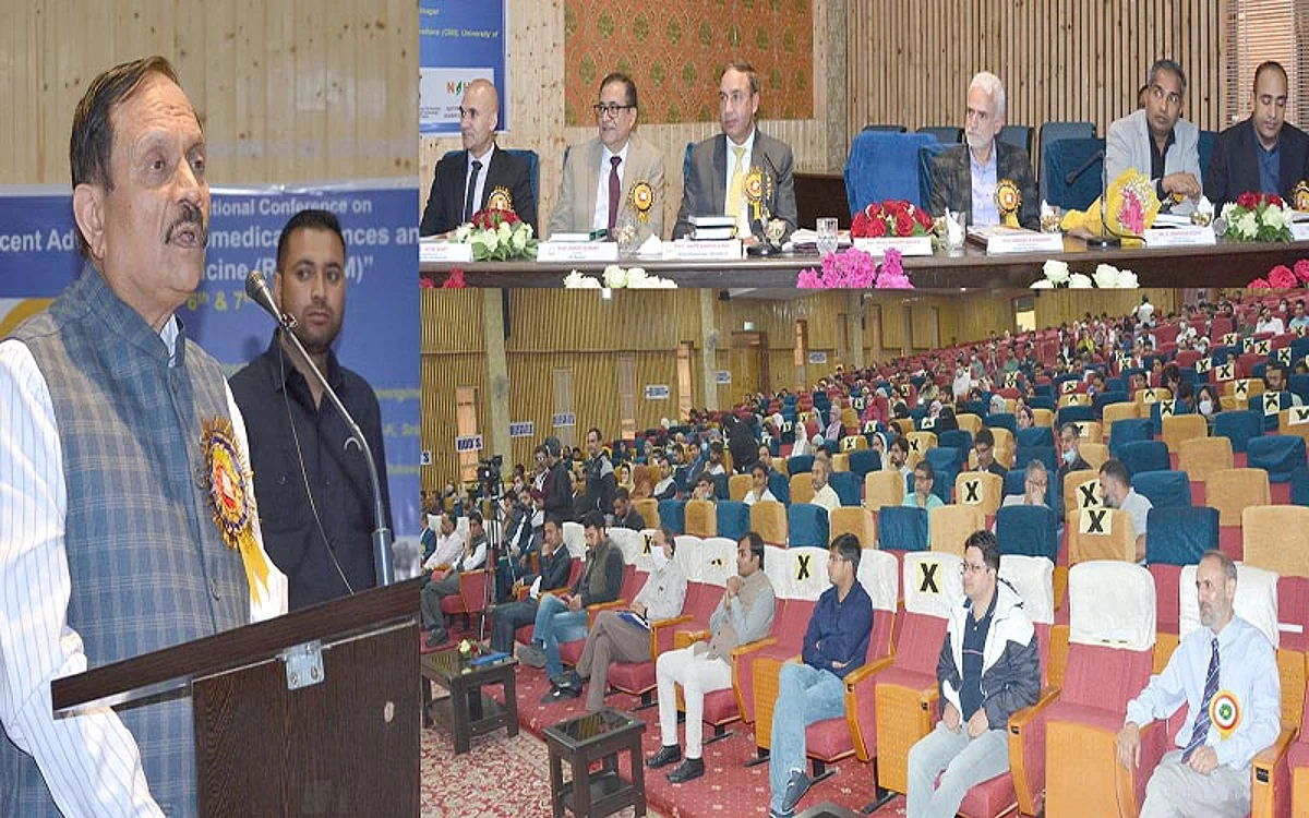 Int’l conference on ‘Recent Advances in Biomedical Sciences and Regenerative Medicine’ held at SKUAST-Kashmir
