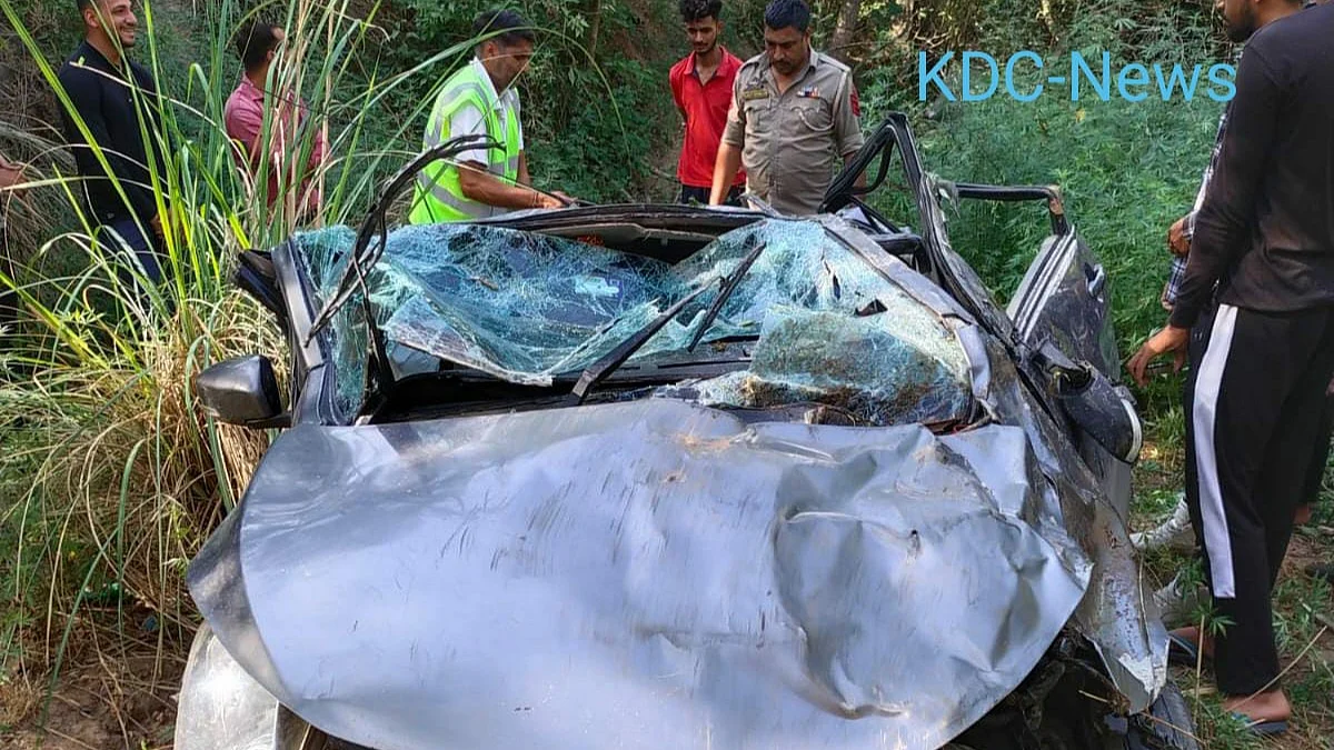 Three Punjab residents killed in car accident in Jammu's Nagrota