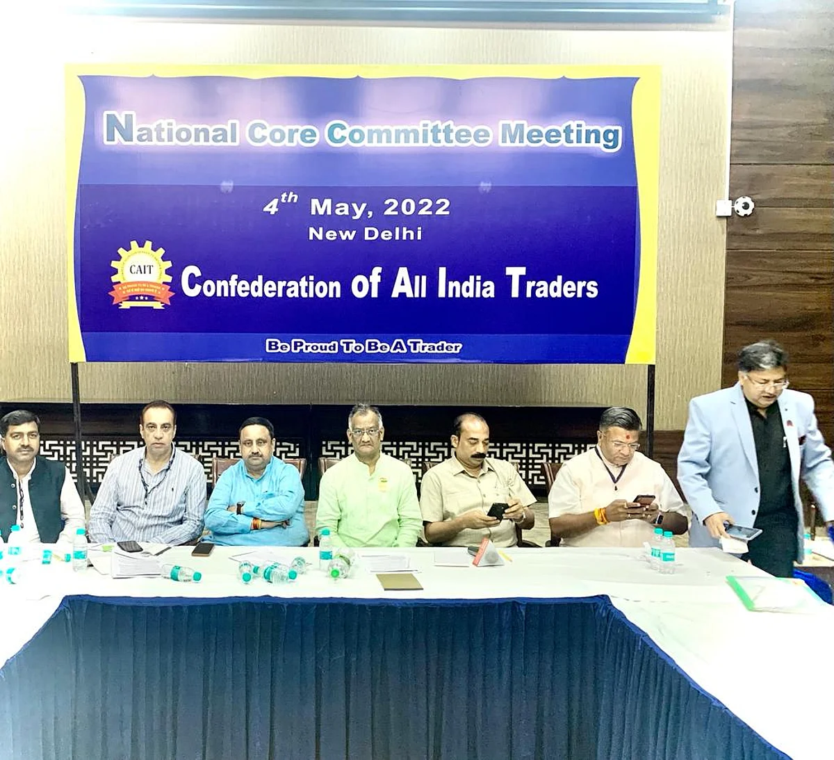 Farhan Kitab attends core committee meeting of CAIT
