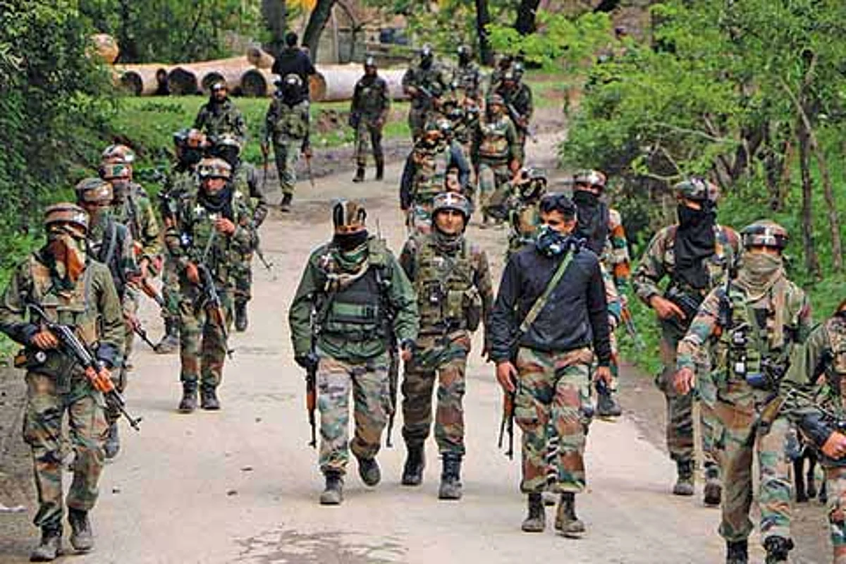 Forces conduct searches in Mendhar villages