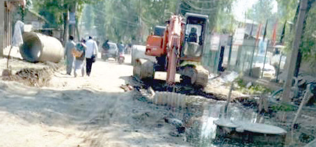 Inordinate delay hits construction of drainage system at Bemina