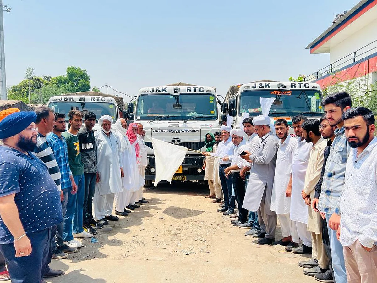 40 trucks flagged-off to facilitate migratory tribal population