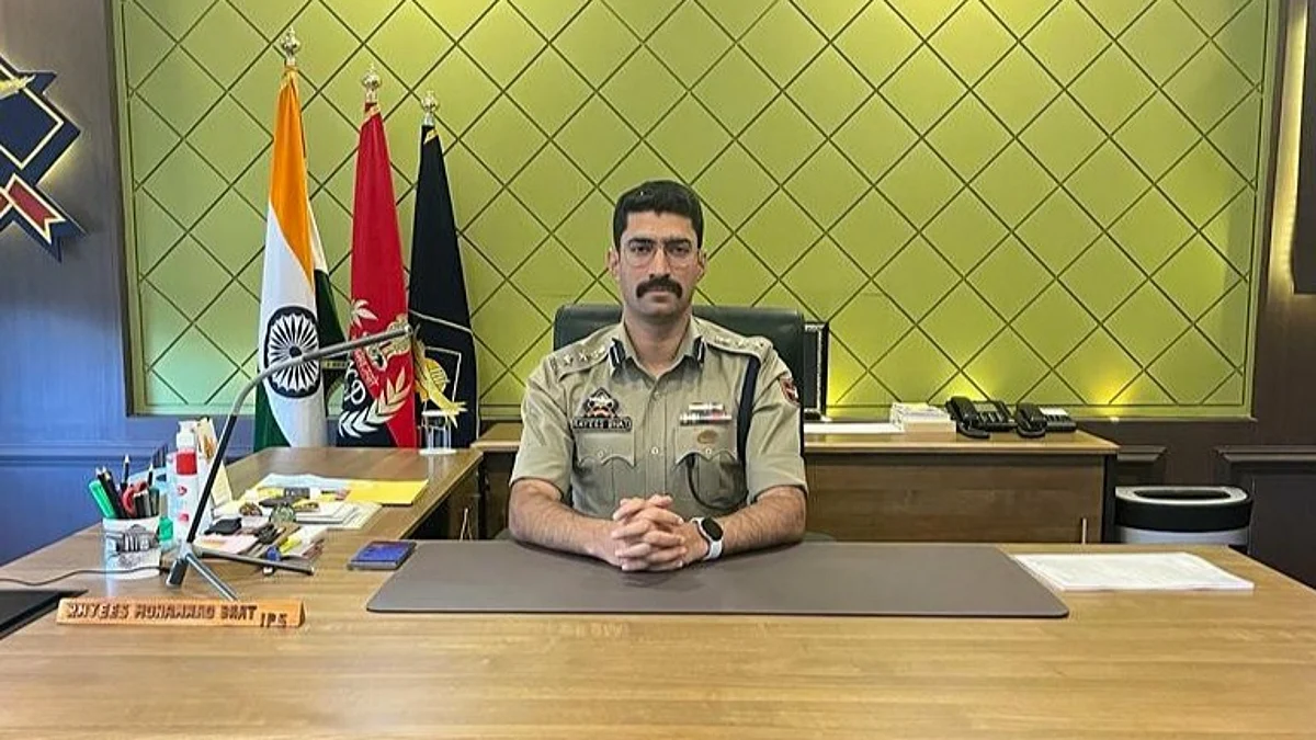 Rayees Mohammad Bhat posted as DIG South Kashmir