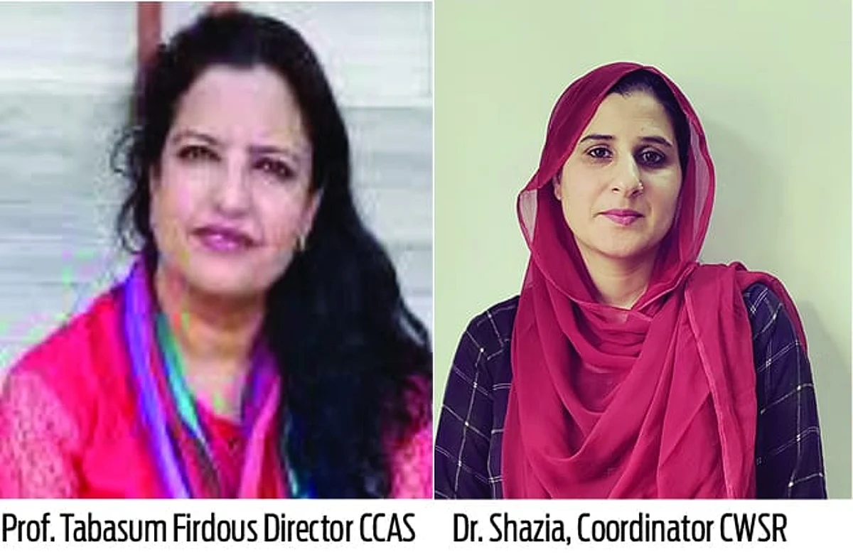 Prof Tabasum Firdous has taken charge as the first woman Director of the Centre of Central Asian Studies (CCAS), University of Kashmir, while Dr Shazia has taken over as Coordinator of the varsity's Centre for Women's Studies and Research (CWSR).