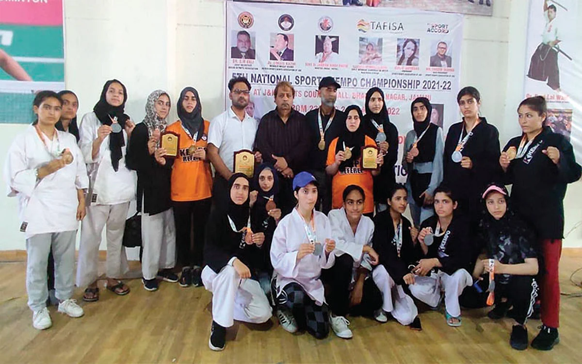 5th National Sports Kempo Championship | Sopore students win medals