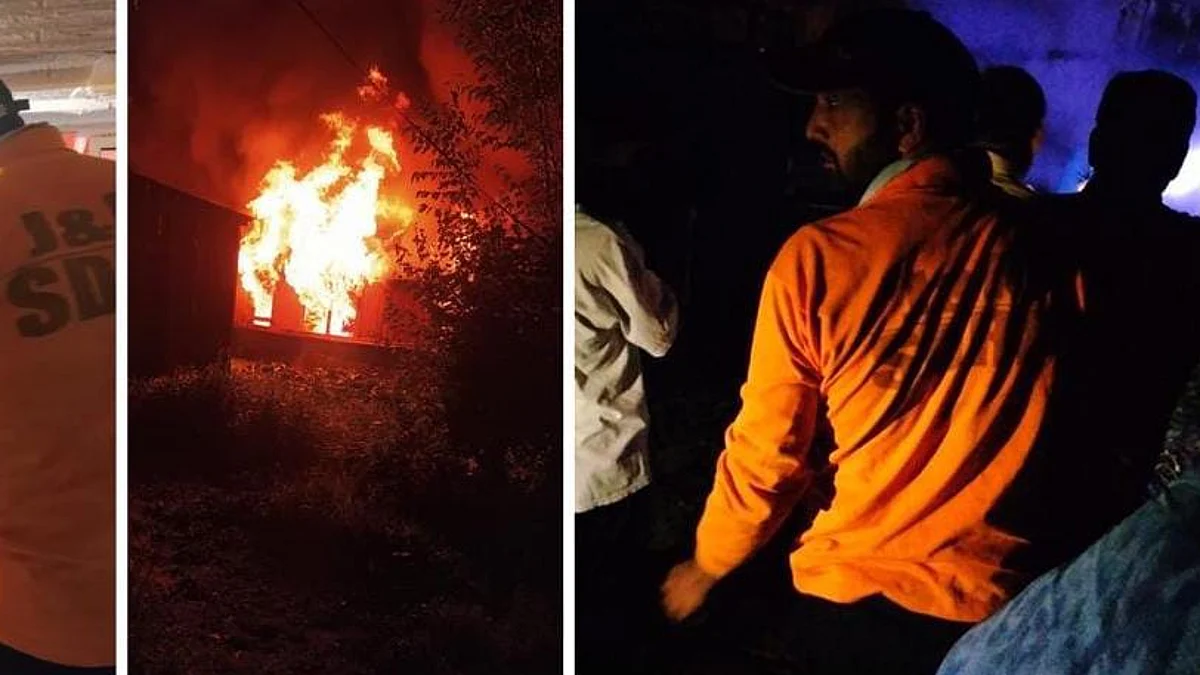 Minor girl charred to death in houseboat fire in Dal lake