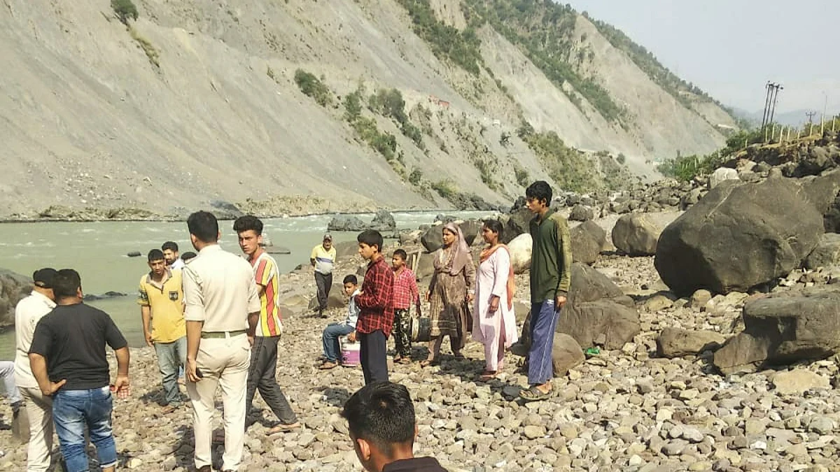 Two youths are feared dead due to drowning while bathing in river Chenab in J&K's Ramban district on Sunday, officials said.