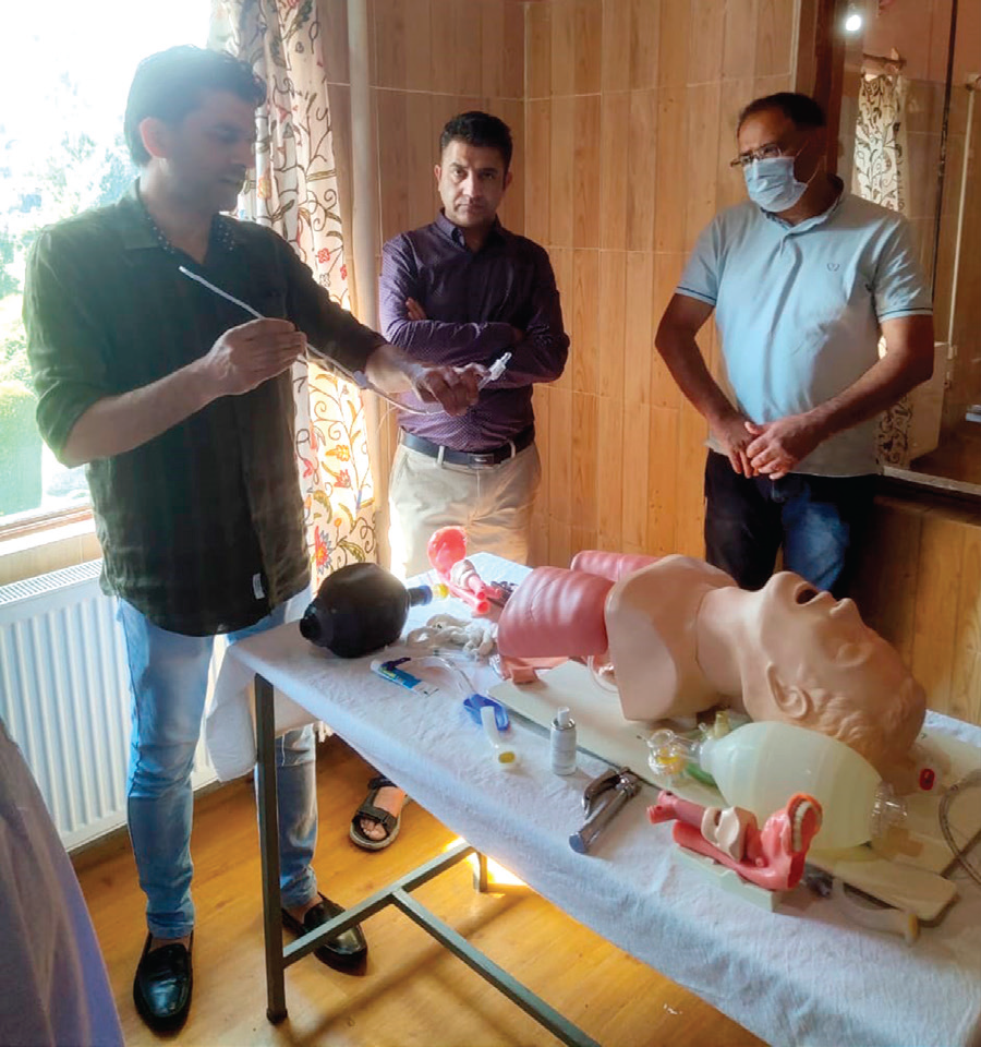 300 health workers trained for upcoming Amarnath Yatra