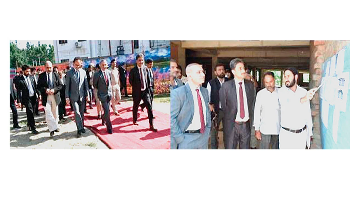 Ongoing construction works of Handwara, Kupwara court complexes reviewed