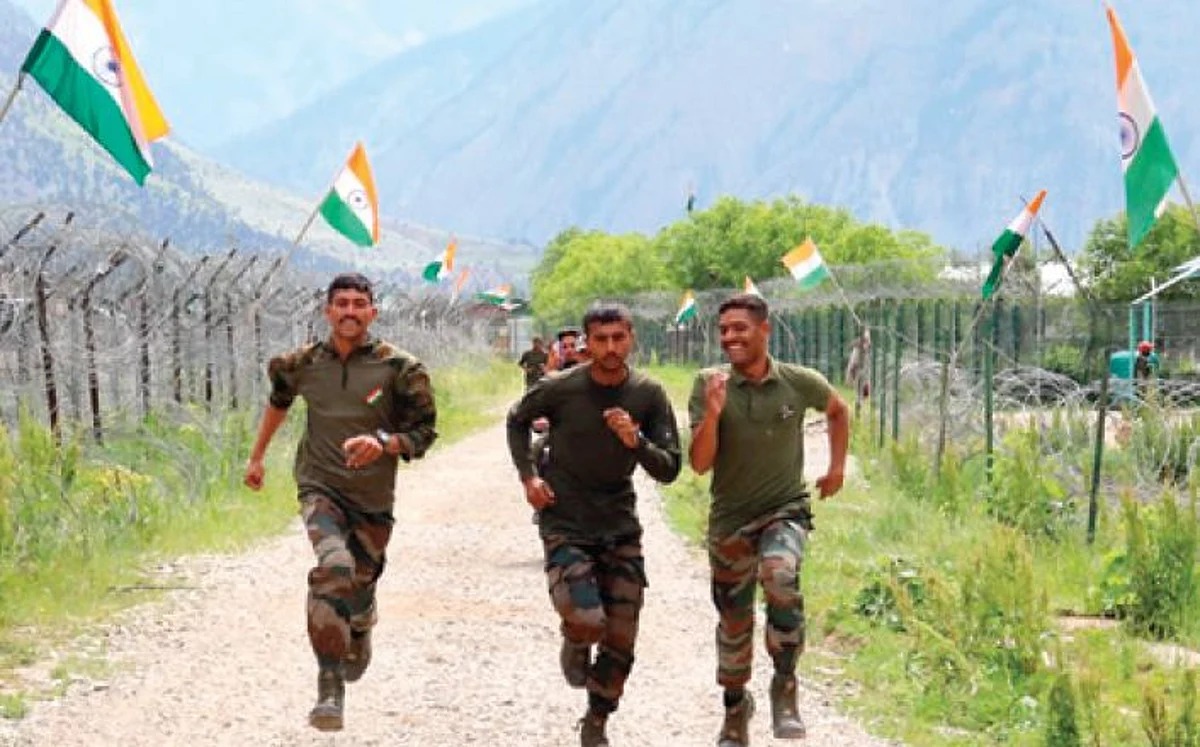 Army organises run, walkathon in Gurez