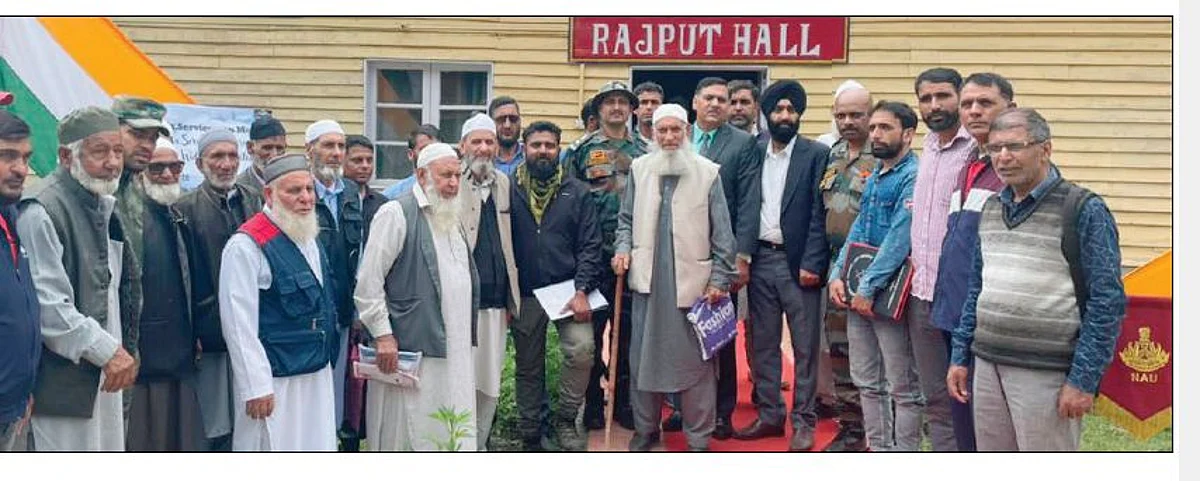 The first of its kind mega event witnessed participation of more than 79 personnel including one veer nari and eight widows, a press release said.