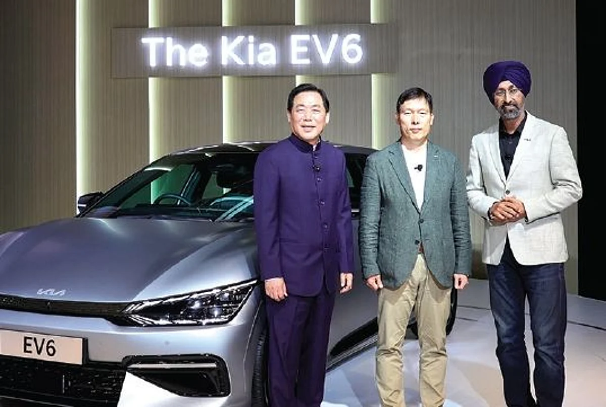 Kia launches electric car EV6 in India