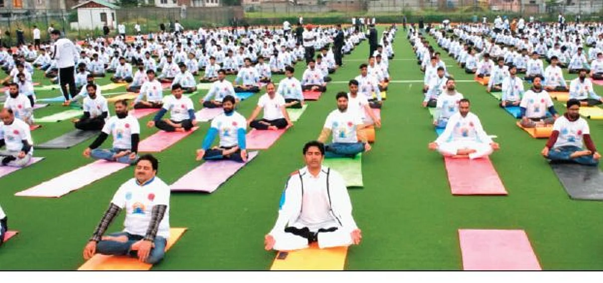 INTERNATIONAL YOGA DAY 2022 | Functions held across Kashmir