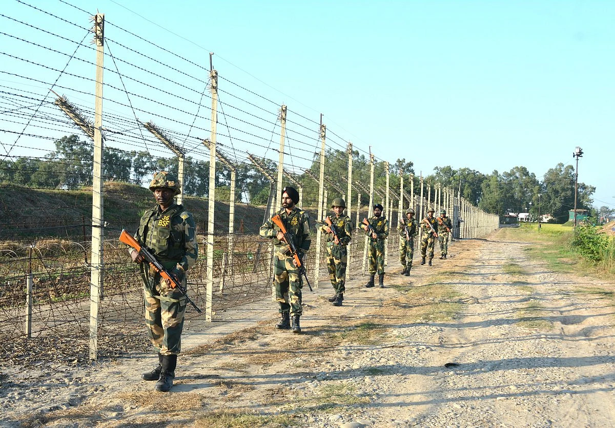 BSF fires at suspected Pakistani drone along IB in Jammu