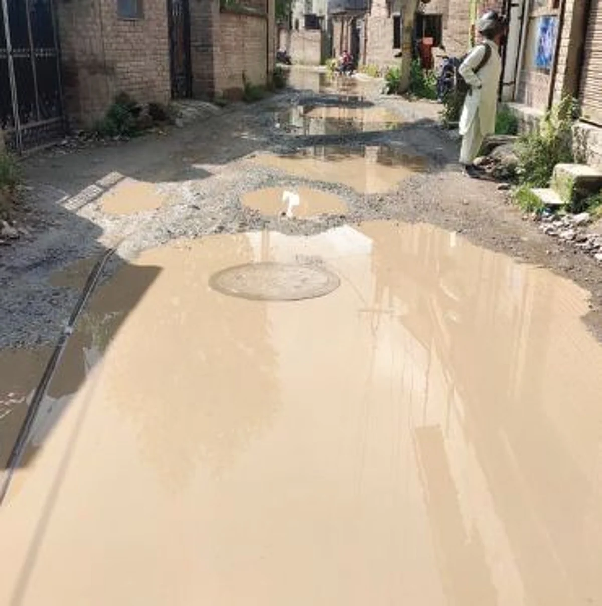 Waterlogging irks Dairwani residents