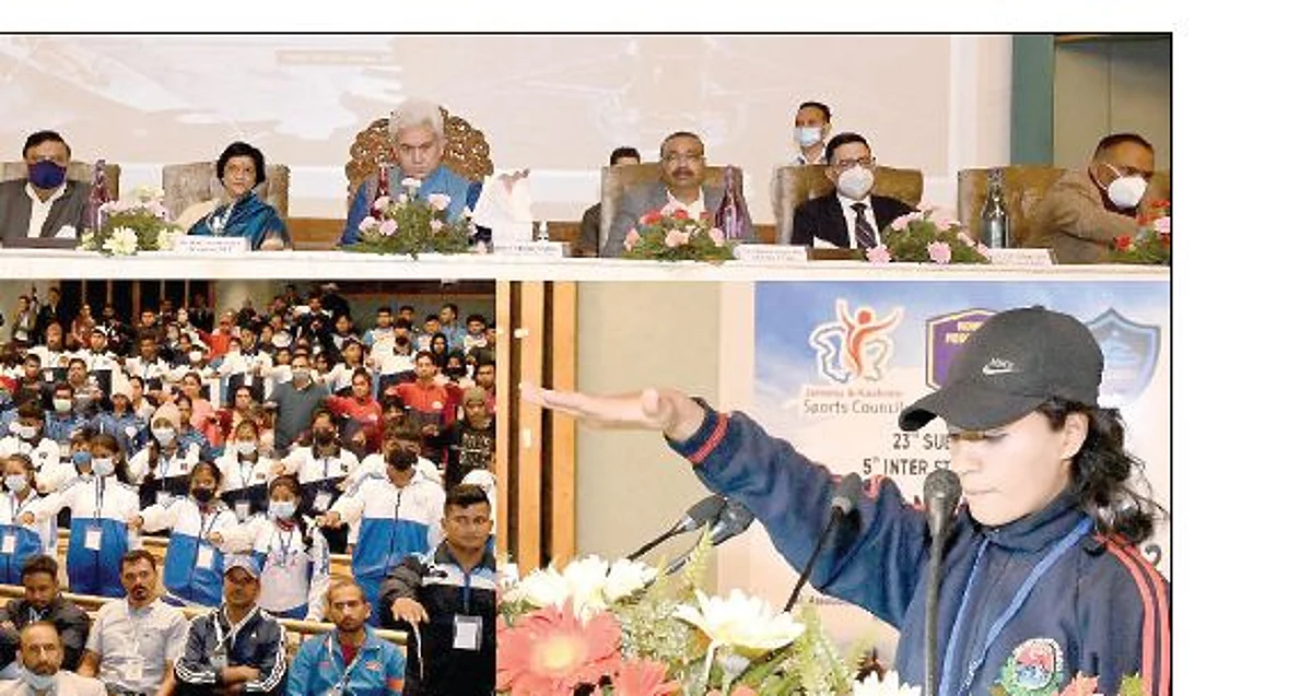LG Inaugurates First-Ever National Rowing Championship in J&K