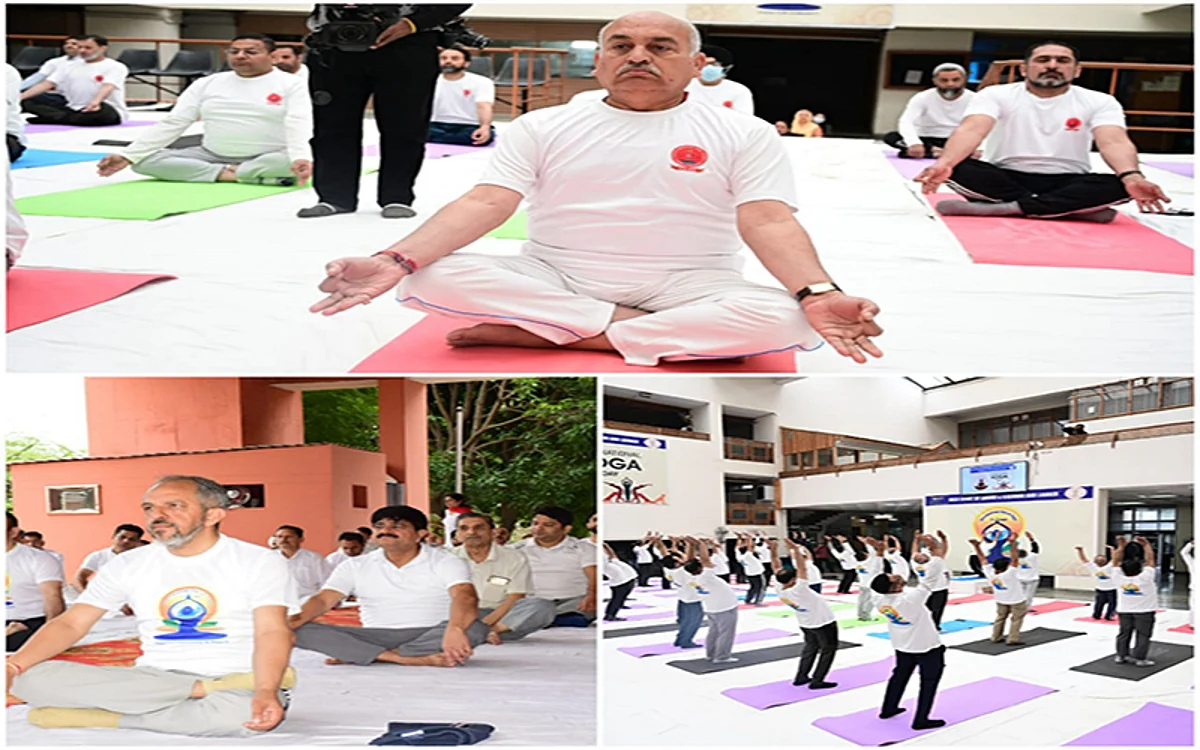 Chief Justice Mithal inaugurates 8th International Yoga Day at High Court