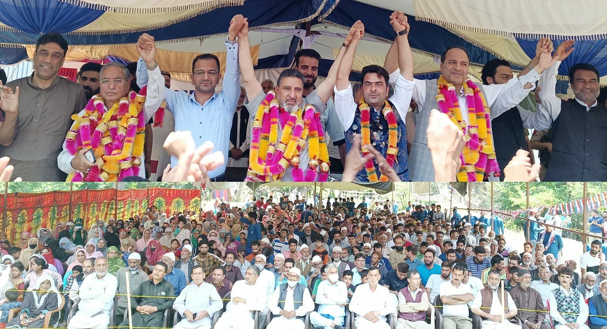 Apni Party President and former J&K minister Syed Altaf Bukhari (File picture)