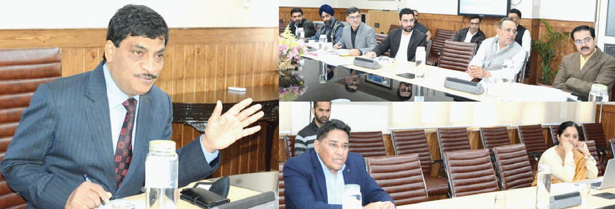 The CS impressed upon the officers to deal strictly as per the law with the non-performers.