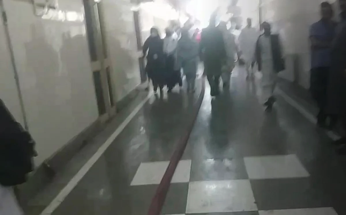 Fire breaks out at SMHS hospital in Srinagar