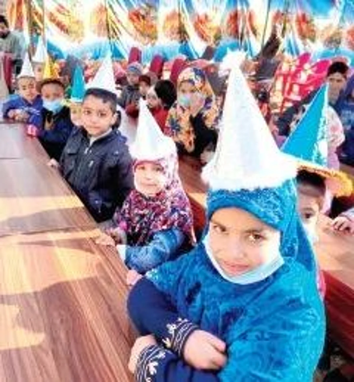 Govt school students without textbooks