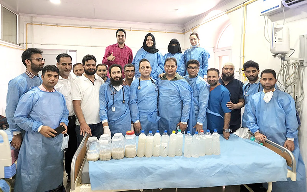 Whole Lung Lavage performed first time in J&K for treatment of a rare Lung-disease