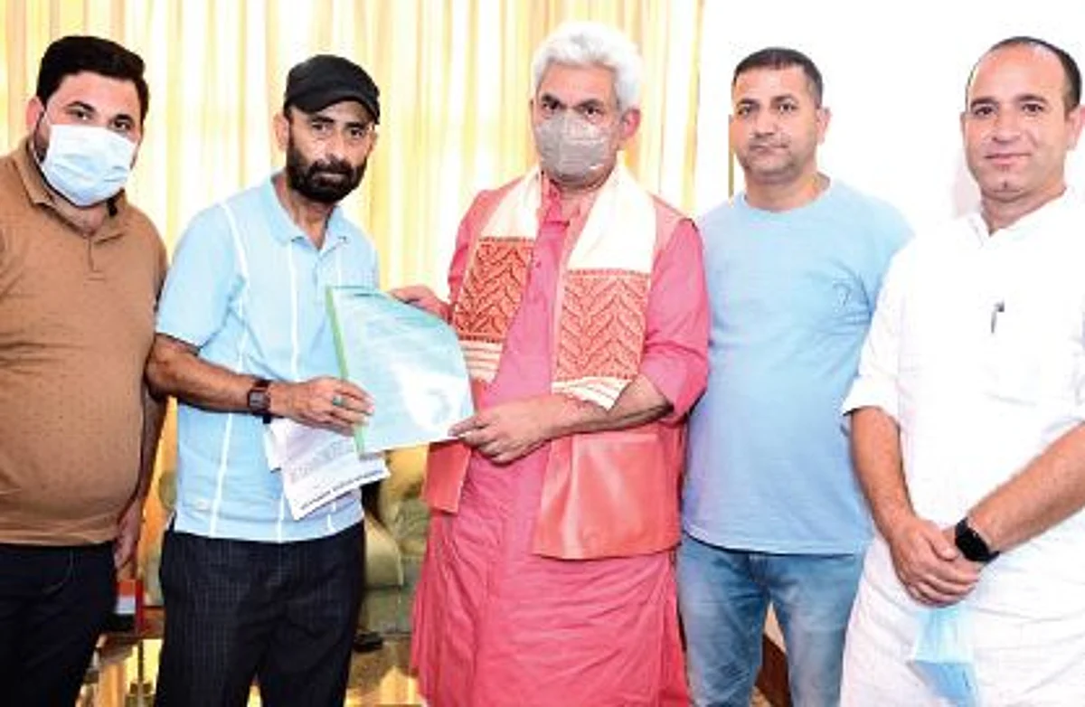 The Lt Governor assured the delegation to address the genuine issues and demands projected during the interaction.