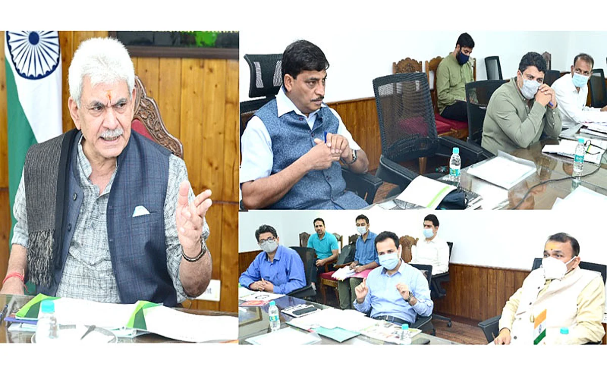 LG reviews action plan for Revival, Restoration, Preservation and Maintenance of J&K’s Ancient Cultural Heritage