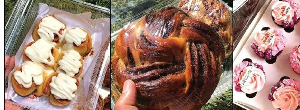 In addition to home bakers, many bakers who own physical stores are also giving the option of ordering online.