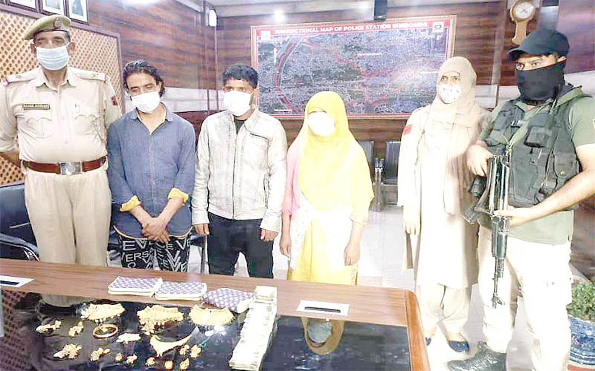Police crack theft case at Sarai Payeen