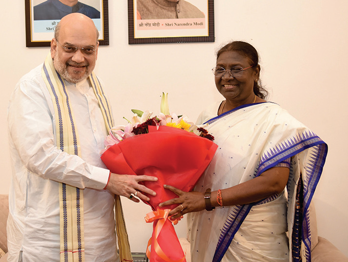Murmu's election proud moment for country: Amit Shah