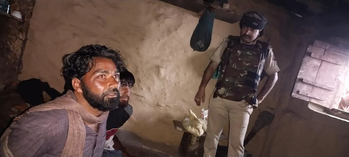 Police on Sunday said that two LeT terrorists were apprehended by villagers in Tuksan village in J&K's Reasi district for which DGP announced Rs 2 lakh reward for the villagers.