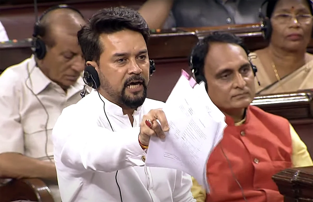 Information and Broadcasting Minister Anurag Thakur