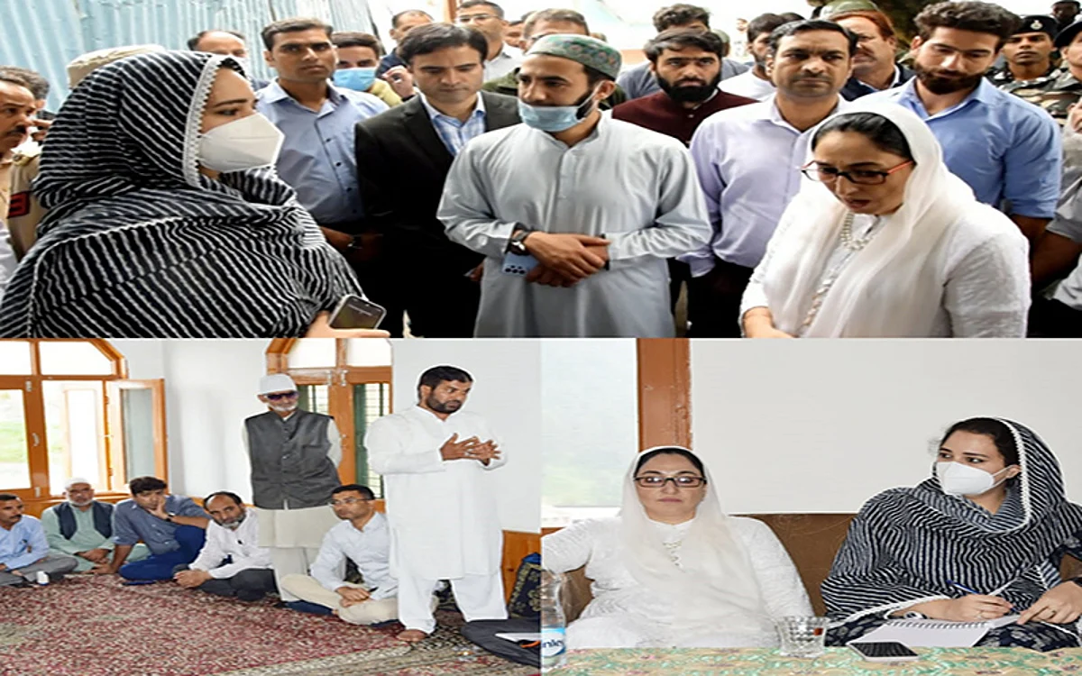 Darakhshan promises mega shrine development programme in J&K