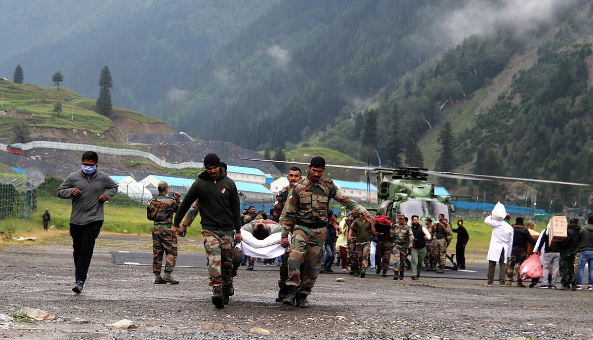 Officials said that the death toll in the flash flood near the cave site has gone to 15 while nine people who were rescued have been shifted to specialised hospitals for treatment.