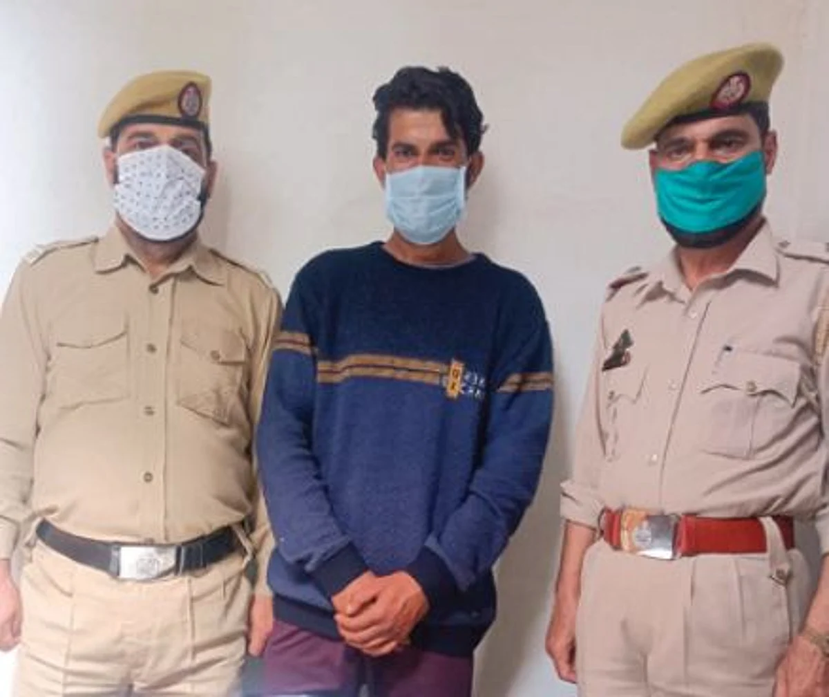 He was arrested and shifted to police station.